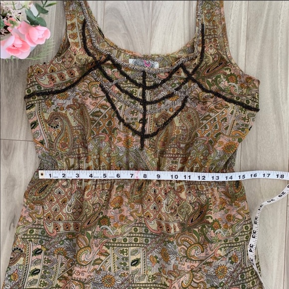 Ecote Urban Outfitters Boho Paisley Dress - Picture 5 of 8